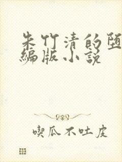 朱竹清的堕落改编版小说