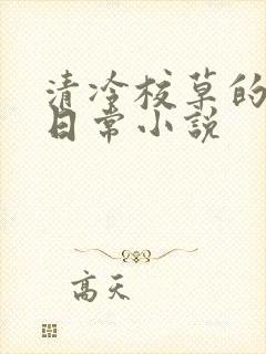 清冷校草的堕落日常小说