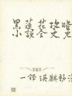 黑莲花攻略手册小说全文免费阅读笔趣阁