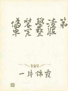 伪装学渣第一次车完整版