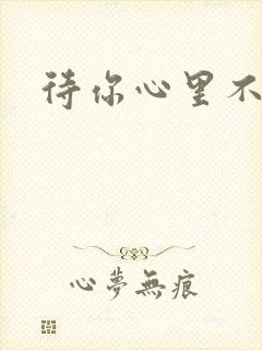 待你心里不挪窝封面