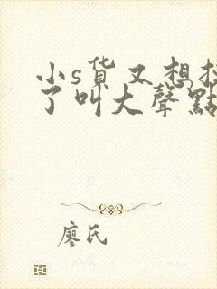 小s货又想挨c了叫大声点