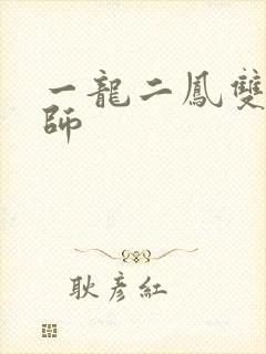 一龙二凤双飞老师