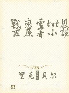 战恋雪txt凤舞原著小说