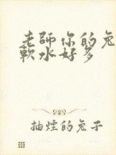 老师你的兔子好软水好多