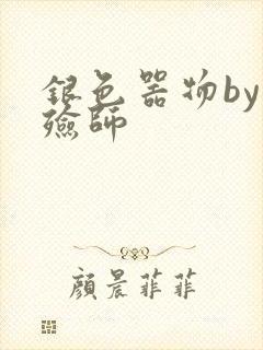 银色器物by入殓师封面