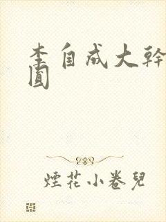 李自成大干陈圆圆封面