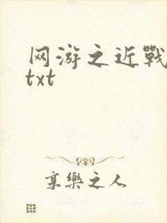 网游之近战法师txt