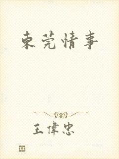 东莞情事封面