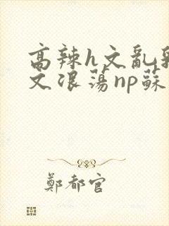 高辣h文乱乳h文浪荡np苏夏