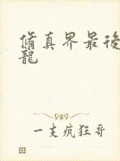 修真界最后一条龙