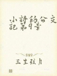 小诗的公交车日记第9章