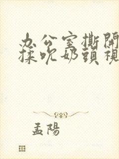 办公室撕开奶罩揉吮奶头视频