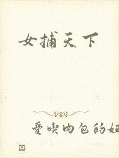 女捕天下封面