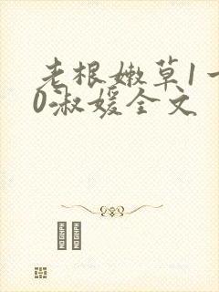 老根嫩草1一40淑媛全文封面