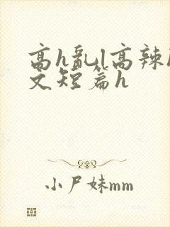 高h乱l高辣h文短篇h封面