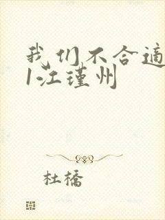 我们不合适1v1江瑾州