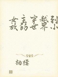 女主穿越到很开放的世界小说