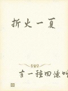 折火一夏
