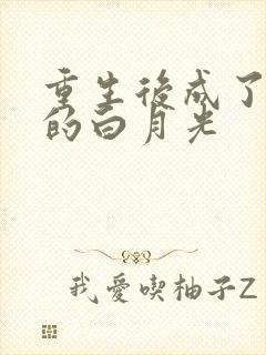 重生后成了皇帝的白月光封面