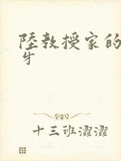 陆教授家的小月牙