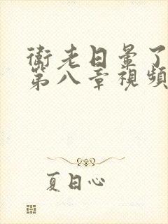 卫老日晕了淑蓉第八章视频