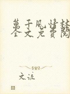 万千风情林小涛全文免费阅读封面