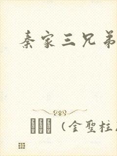 秦家三兄弟