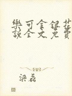 乐可金银花露小说全文免费封面