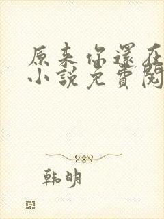 原来你还在这里小说免费阅读