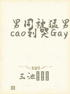 男同被猛男房东cao到哭Gay