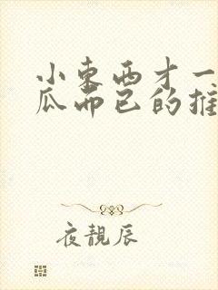 小东西才一根黄瓜而已的推荐书