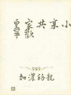 皇家共享小公主宁欢