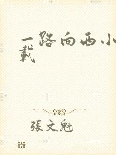 一路向西小说下载