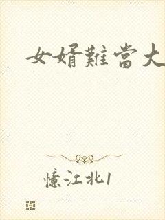 女婿难当大结局