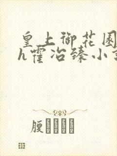 皇上御花园hlh霍冶臻小说