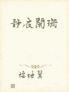 静夜阑珊
