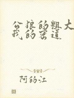 公狼的粗大挺进我的密道