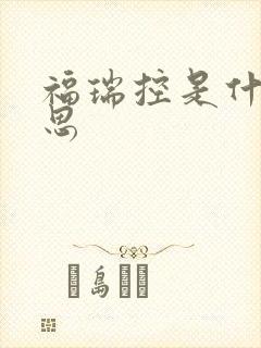 福瑞控是什么意思