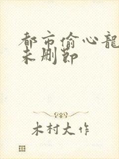 都市偷心龙爪手未删节封面