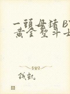 一头母猪 BY 黄金圣斗士封面