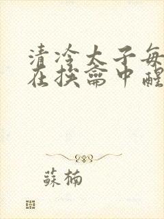 清冷太子每日都在挨龠中醒来小说