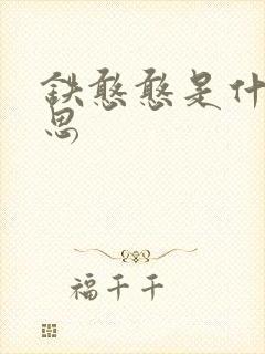 铁憨憨是什么意思