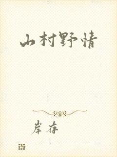 山村野情封面