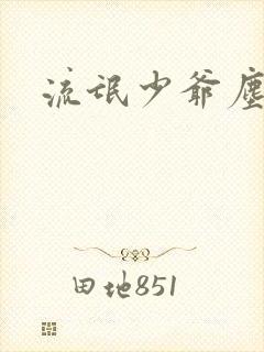 流氓少爷尘世游