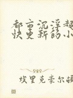 都市沉浮超前超快更新的小说封面