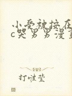 小受被按在墙上c哭男男漫画