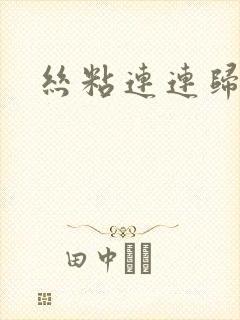 丝粘连连归寻封面