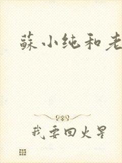 苏小纯和老苏