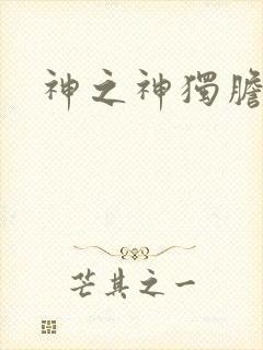 神之神独胆王